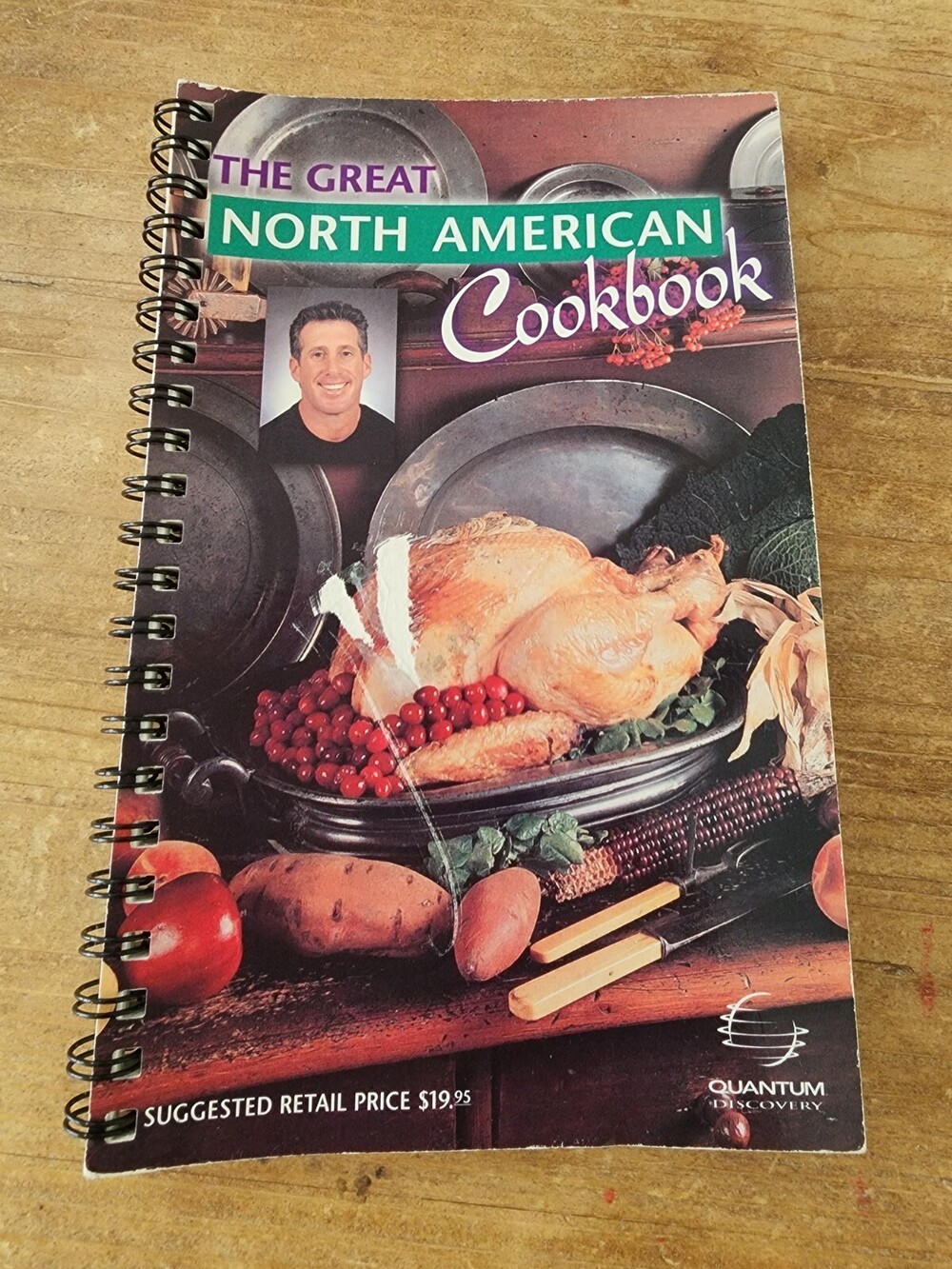 THE GREAT NORTH AMERICAN COOKBOOK Larry North Spiral 1997 Vintage EUC